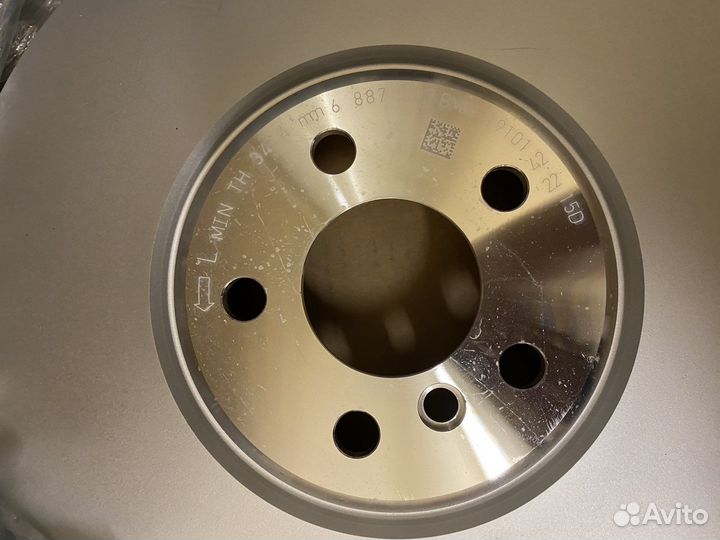 Тормозные диски и колодки BMW G05 G06 G07 M Sport