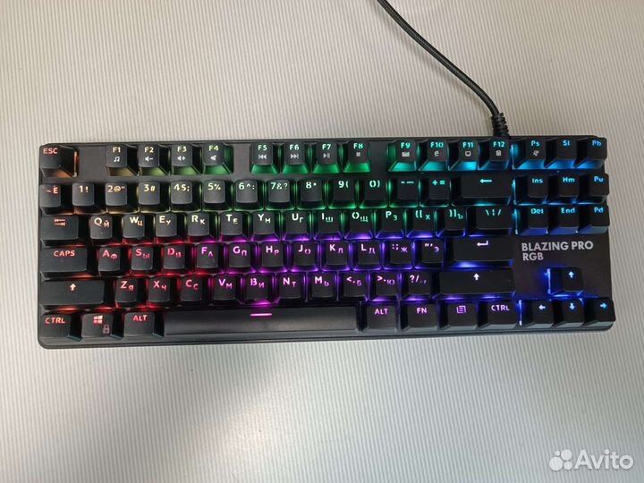 Механическая клавиатура dexp Blazing PRO RGB