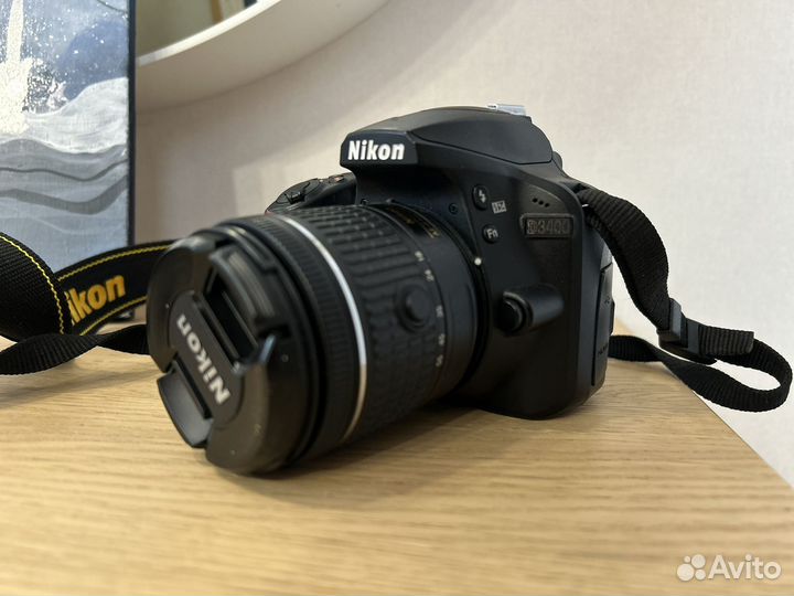 Зеркальный фотоаппарат nikon d3400