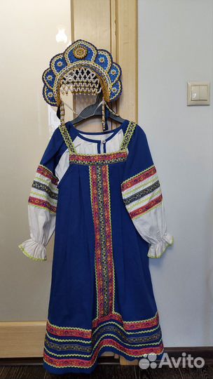 Русский народный костюм для девочки 122-134