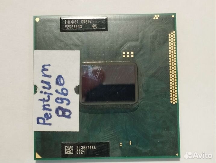 Процессоры intel для ноутбука