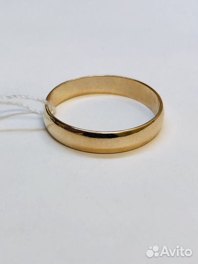Золотое кольцо обручальное