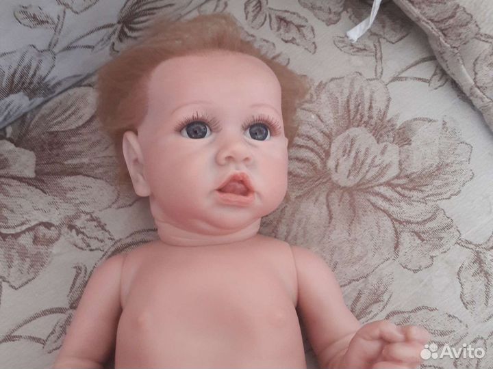 Кукла реборн полностью силиконовая девочка