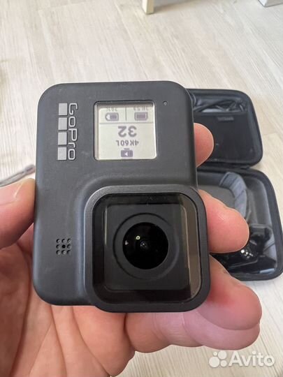 Камера GoPro Hero 8+3 акб+пульт+сумка
