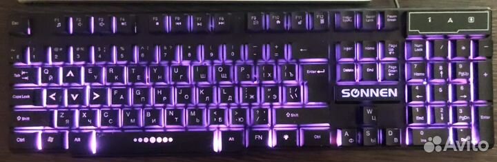 Новая клавиатура, led-подсветка
