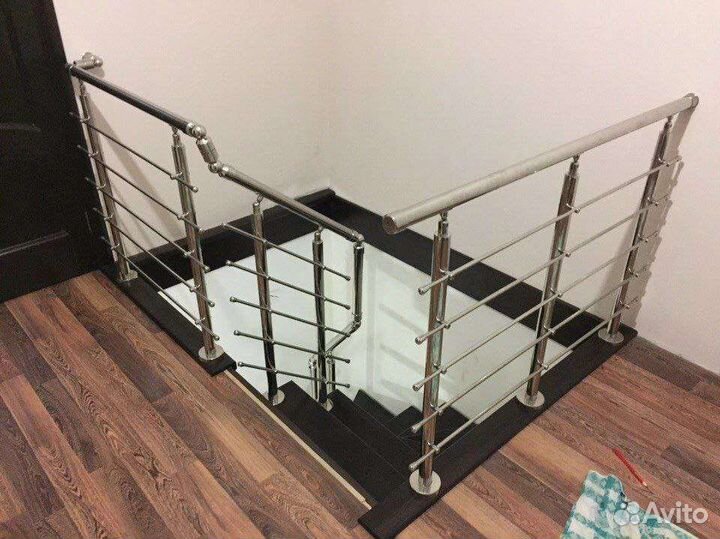 Перила для лестниц из нержавеющей