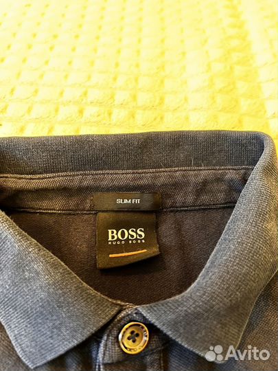 Мужское поло hugo boss