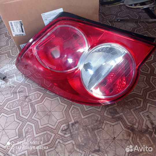 Фара задняя шеврале авео т300