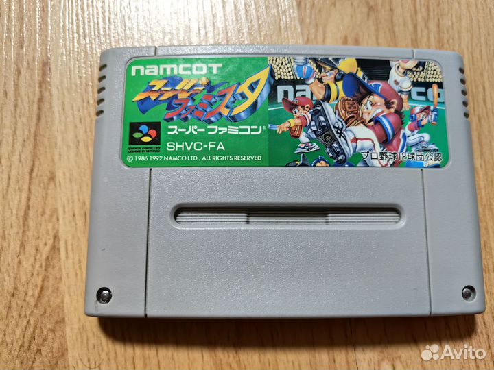 Famista Baseball картридж super famicom
