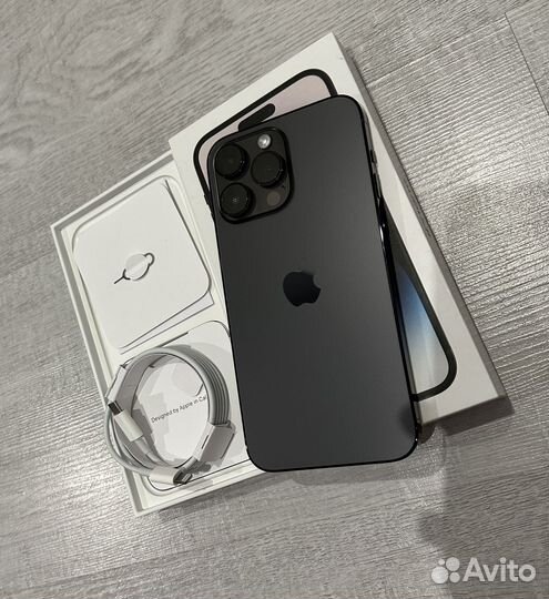 iPhone 14 pro max 128gb black