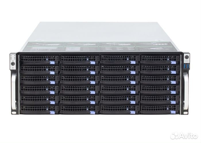 Серверный корпус ISServer 4U на 8,12,24,36*3.5