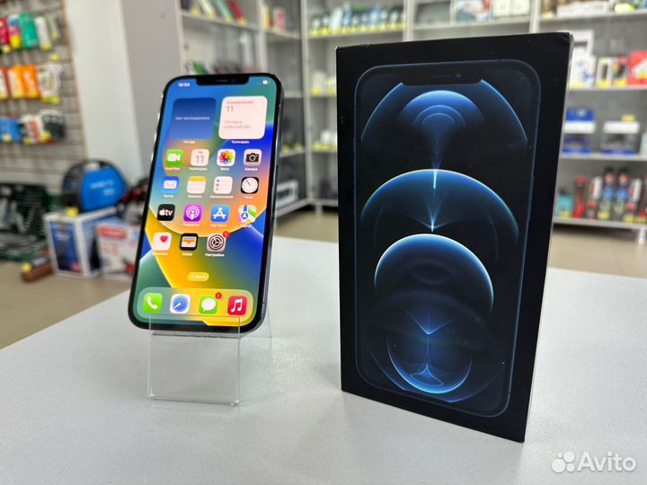 Техника Apple iPhone 12 Pro Max Pacific Blue 128gb