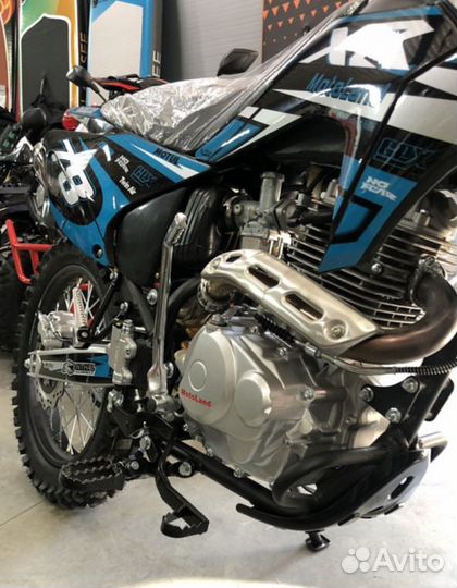 Мотоцикл motoland (мотоленд) кроссxr250 lite синий