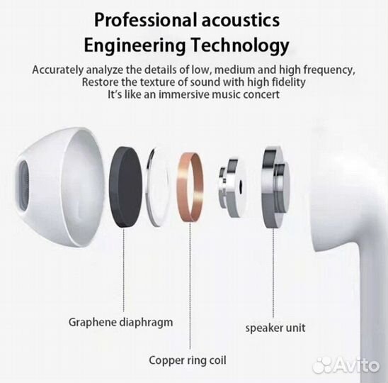 Air Pro 6 TWS Беспроводные наушники Bluetooth