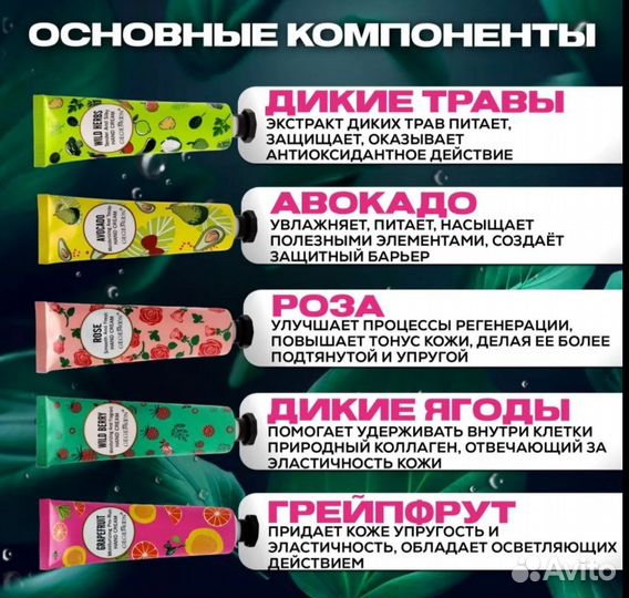 Новый набор кремов для рук