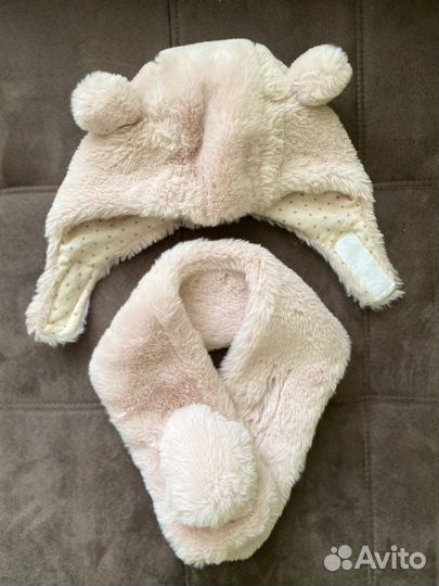 Шапки и шарф zara