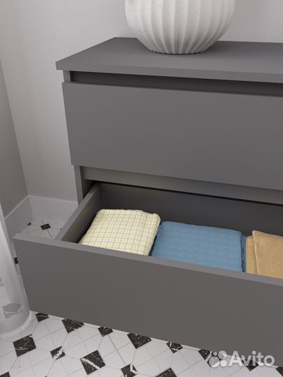 Комод Мори мк 1380.6 Графит