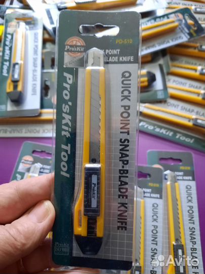 Нож канцелярский рd-510