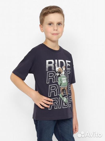 Футболка для мальчика Cherubino cwkb 63673- (116)