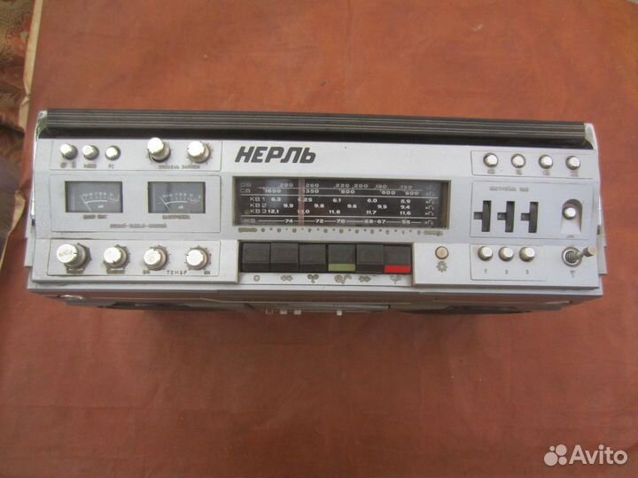 Стерео магнитола Нерль рм-206С 1992 год