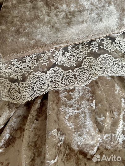 Бархат мраморный золотистый беж винтаж стиль ампир