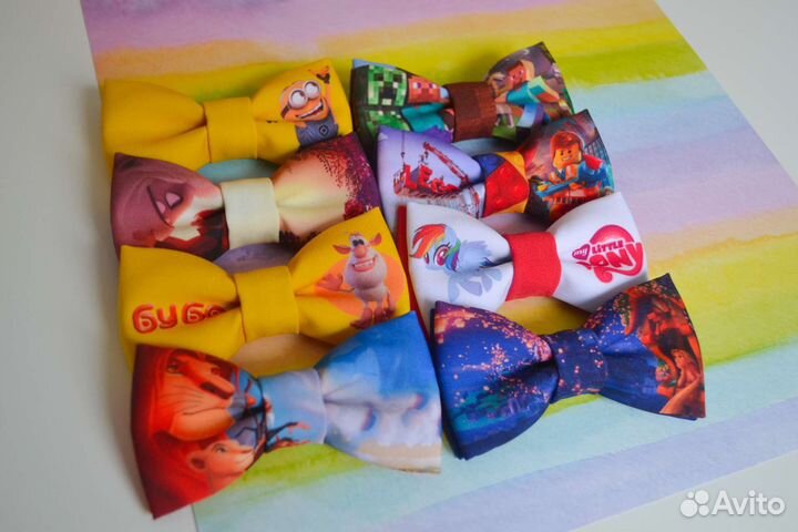 Детские бабочки с рисунком