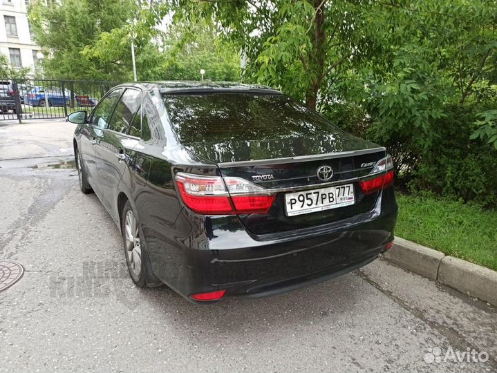 Козырек Agressor на стекло Toyota Camry 50 / 55