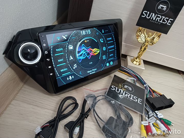 Магнитола Kia Rio android 2/32 новая