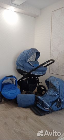 Коляска tutis Rudis Lux 3 в 1 Оригинал