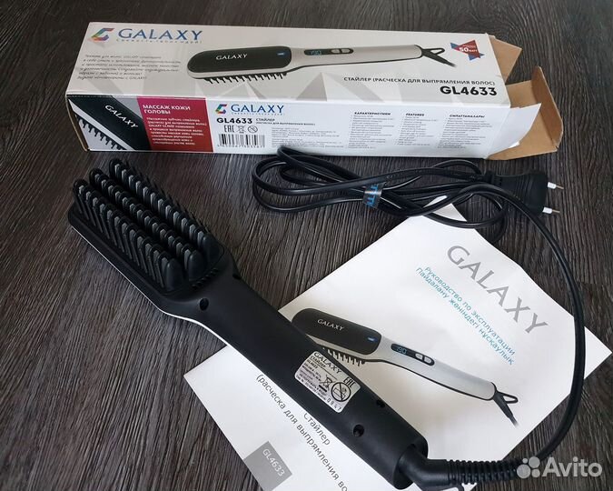 Новый стайлер Galaxy GL4633 расческа выпрямитель
