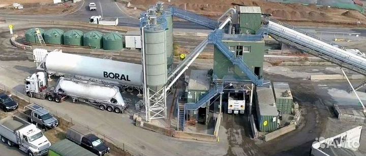 Доставка бетона миксером