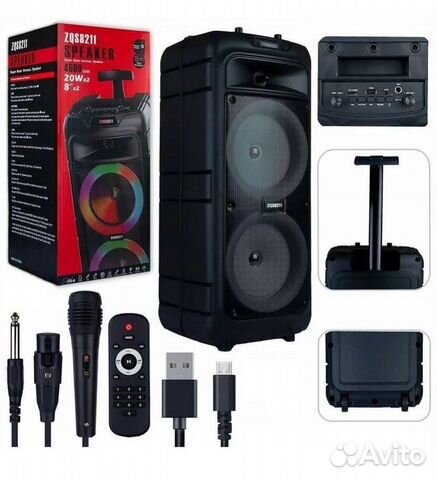 Портативная колонка bluetooth ZQS-8211