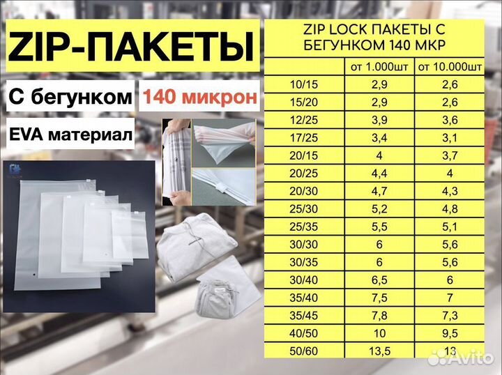 Пакет зип лок