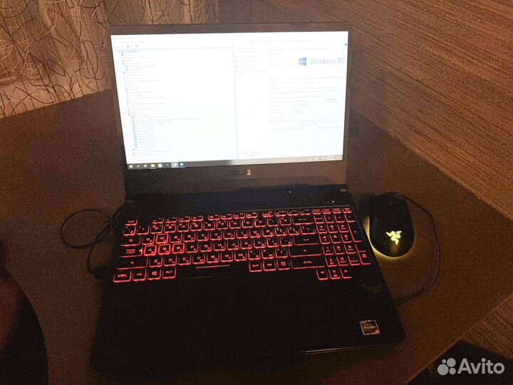 Ноутбук Asus tuf gaming