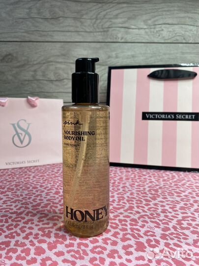 Масло для тела victoria's secret pink honey