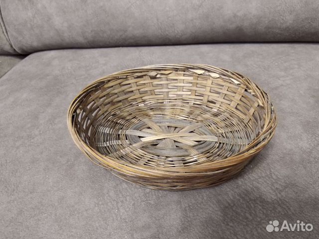 Корзинка плетёная для мелочей 20*17см