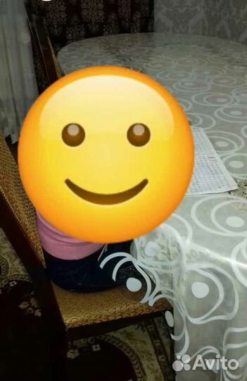 Стол со стульями б/у