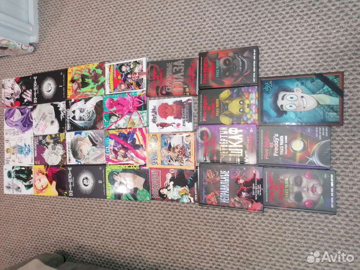 Манги по разным аниме