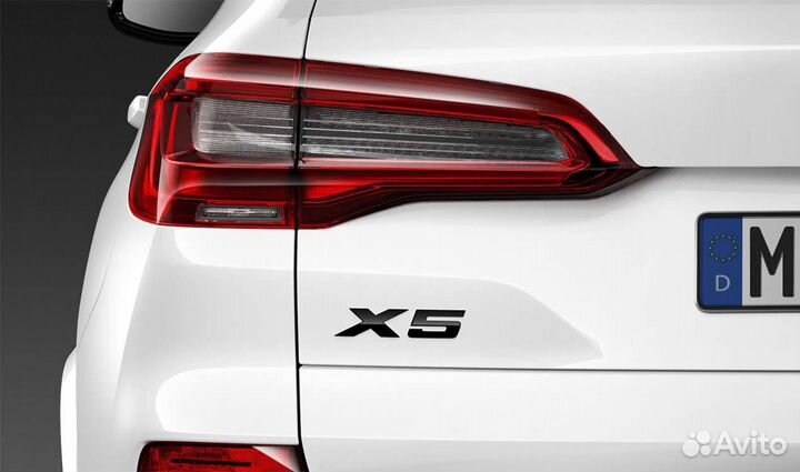 Эмблема черн. X5 51142472837 BMW