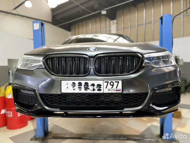 Обвес лезвия губа М перфоманс BMW G30 G31 до реста