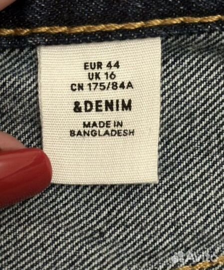 Джинсовая юбка мини 44 размер