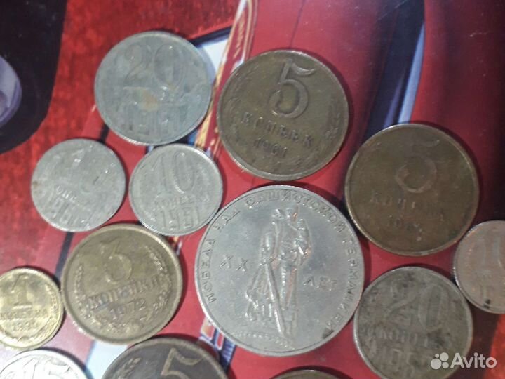Колекционирование 1 р копейки СССР всё колекция