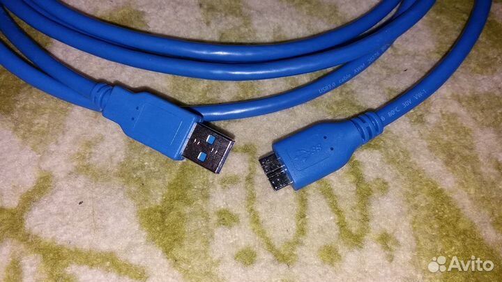 Кабель USB 3.0, micro B – AM, 3 метра