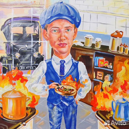 Шарж по фото подарок