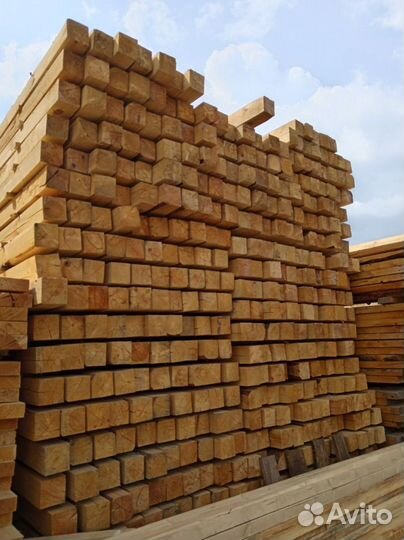 Брус 100х100х6000