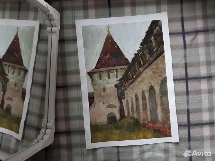 Разные этюды, графические работы, картина