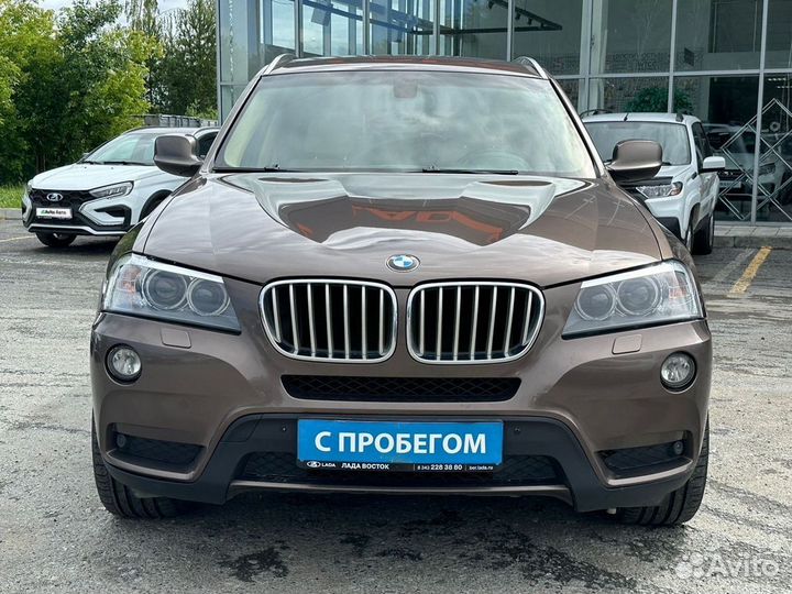 BMW X3 2.0 AT, 2012, 168 788 км