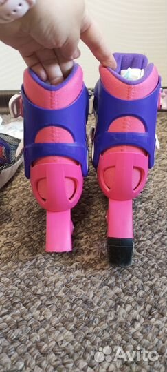 Роликовые коньки раздвижные Oxelo 26-28