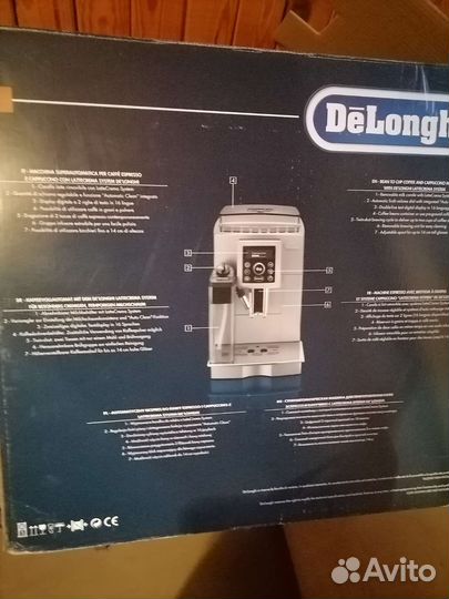 Кофемашина delonghi ecam23. 46x-24.46x