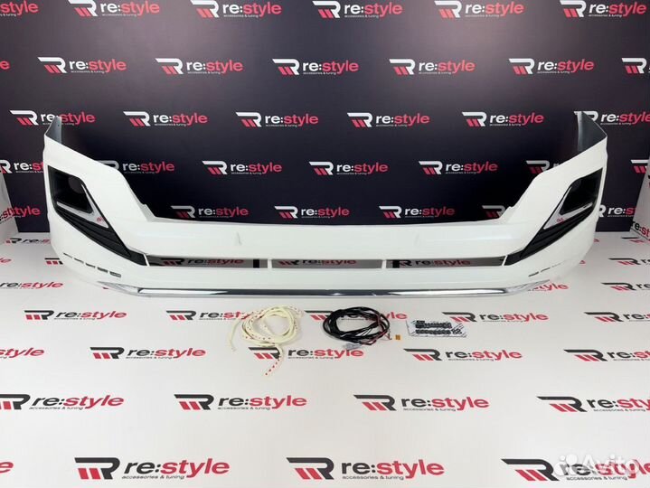 Губа передняя Toyota Land Cruiser Prado 150